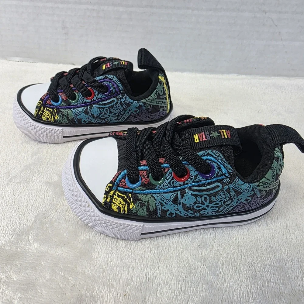 Converse Chuck‎ Taylor Low Top Chinese Lunar New Year 2020 Sneaker Toddler Sz 4